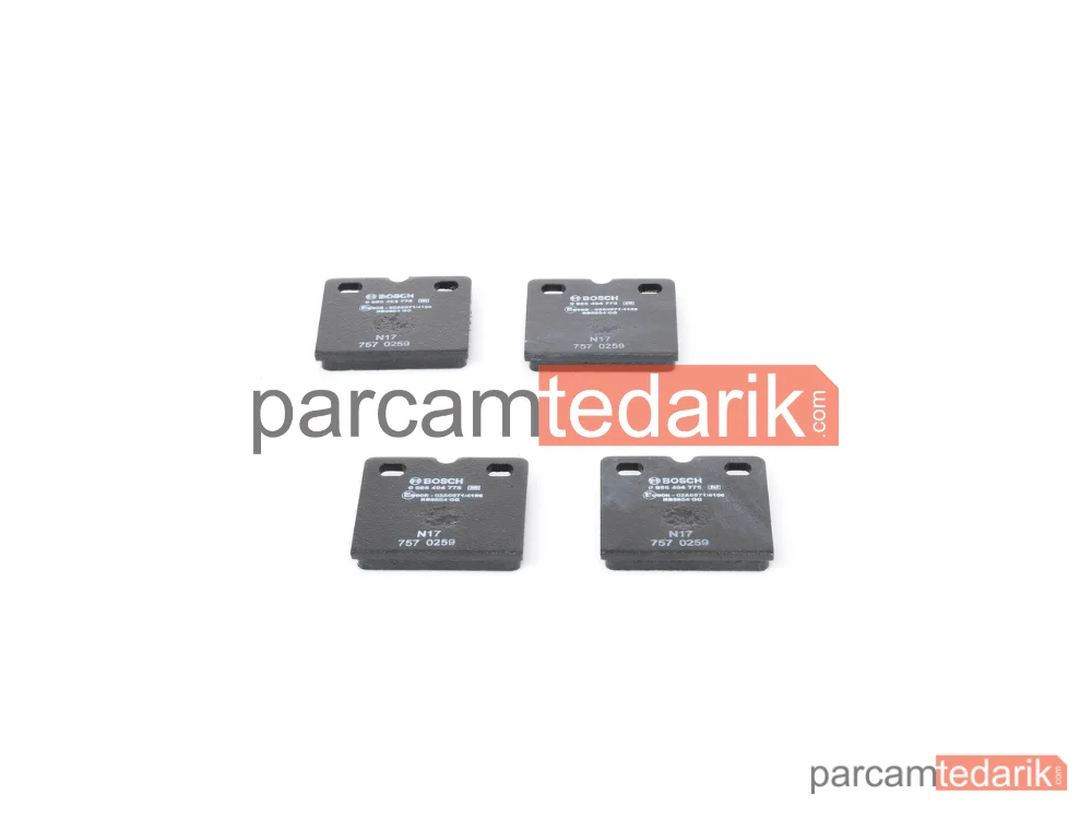 BOSCH 0986494775 | El Freni Teli (Arka) — Jaguar XK II Coupe, Jaguar XK II Cabrio, Audi R8