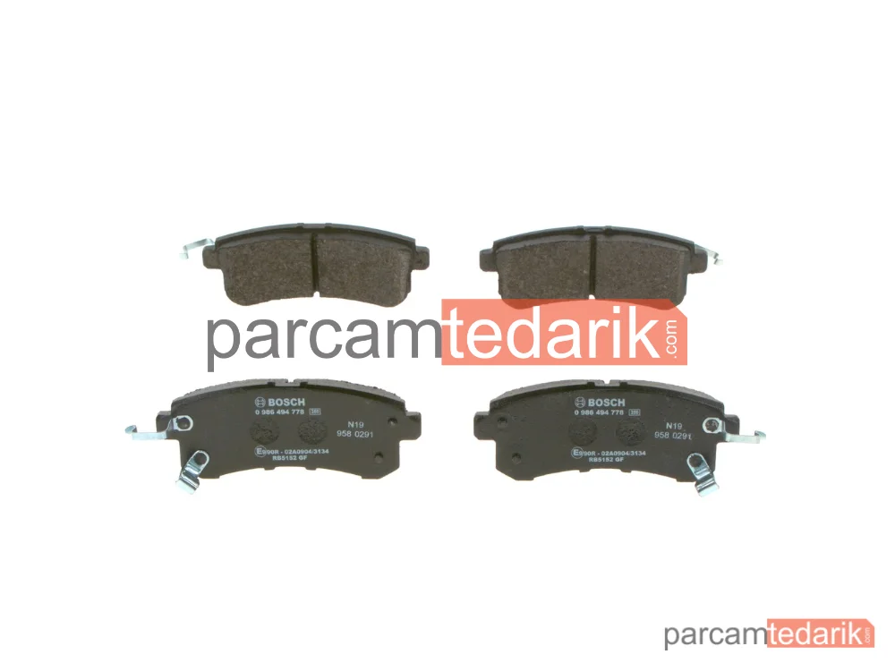 0986494778 | Fren Balatası (Ön) — Nissan Patrol VI