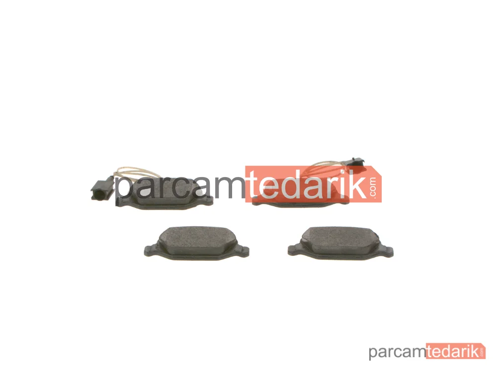 BOSCH 0986494779 | Fren Balatası (Arka) — Fiat 500, Abarth 500 / 595 / 695, Fiat Panda