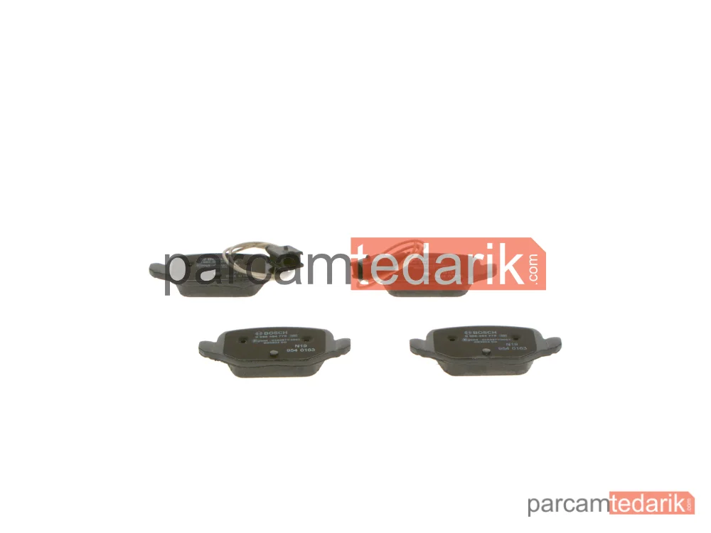 BOSCH 0986494779 | Fren Balatası (Arka) — Fiat 500, Abarth 500 / 595 / 695, Fiat Panda