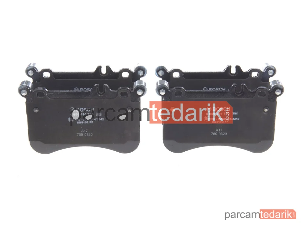 0986494780 | Fren Balatası (Ön) — Mercedes-Benz Cls, Mercedes-Benz E-Serisi, Mercedes-Benz E-Serisi T-Model