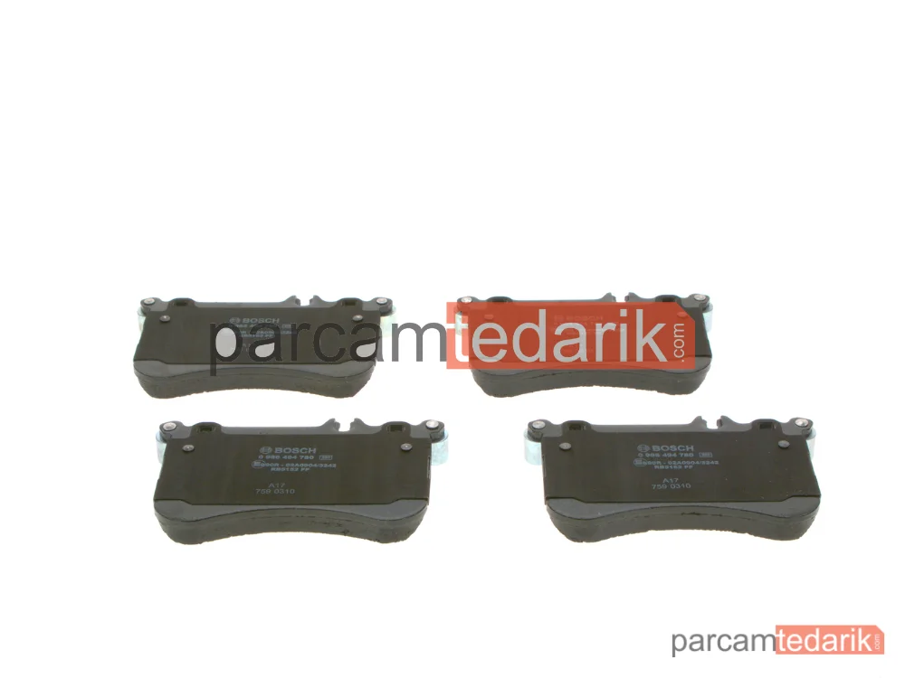 BOSCH 0986494780 | Fren Balatası (Ön) — Mercedes-Benz Cls, Mercedes-Benz E-Serisi, Mercedes-Benz E-Serisi T-Model
