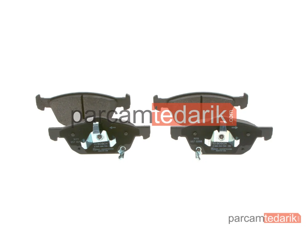 BOSCH 0986494785 | Fren Balatası — Honda Civic X, Honda Civic IX Tourer