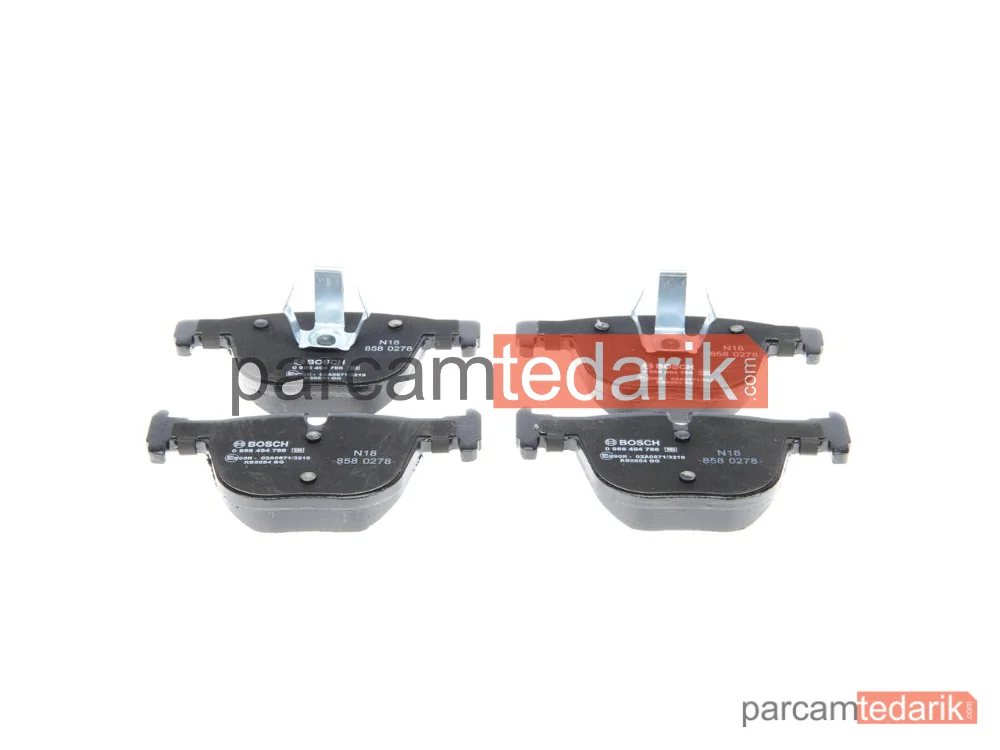 BOSCH 0986494786 | Fren Balatası (Arka) — BMW 3 Touring, BMW 3, BMW 3 Gran Turismo