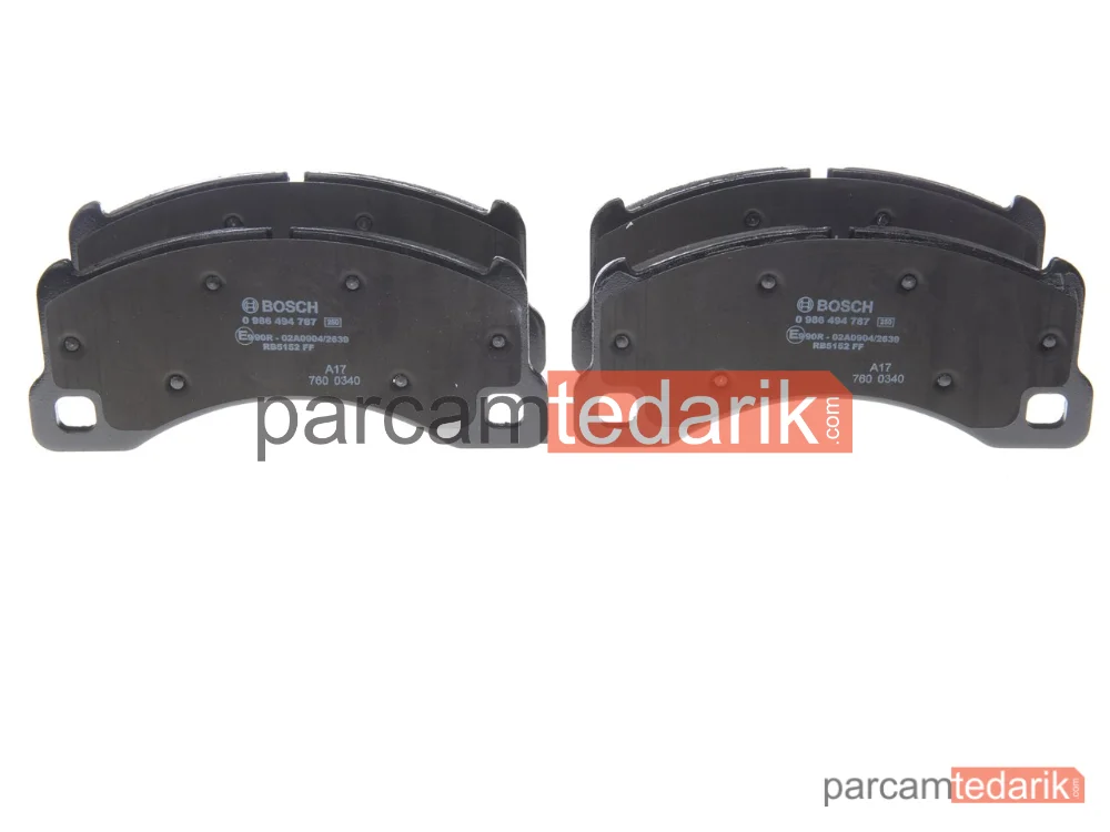 0986494787 | Fren Balatası — Porsche Cayenne, Porsche Panamera, Porsche Macan