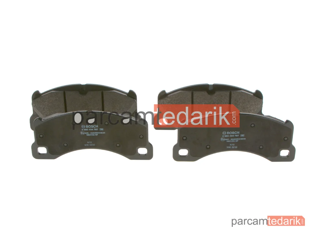BOSCH 0986494787 | Fren Balatası — Porsche Cayenne, Porsche Panamera, Porsche Macan