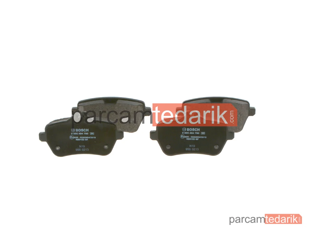 BOSCH 0986494790 | Fren Balatası (Arka) — Mercedes-Benz S-Serisi, Mercedes-Benz S-Serisi Coupe, Mercedes-Benz SL