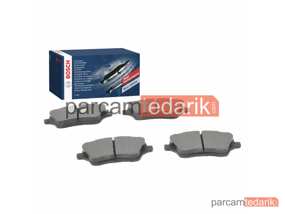 0986494792 | Fren Balatası (Ön) — Ford B-Max, Ford Tourneo Courier B460 Mpv