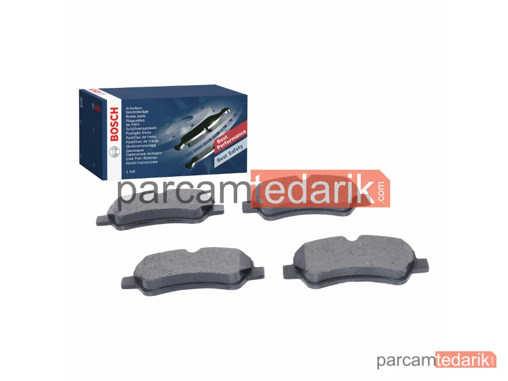 0986494796 | Fren Balatası (Arka) — Ford Transit V363, Ford Transit Custom V362, Ford Tourneo Custom V362