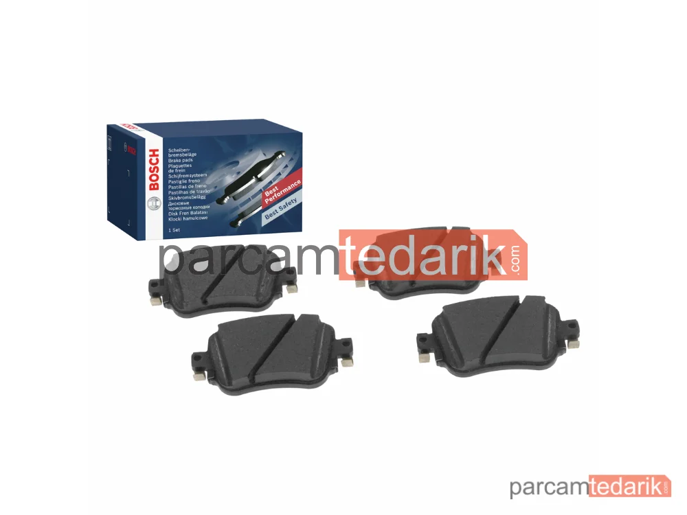 0986494797 | Fren Balatası (Arka) — Seat Leon ST, Skoda Octavia III, VW Caddy IV