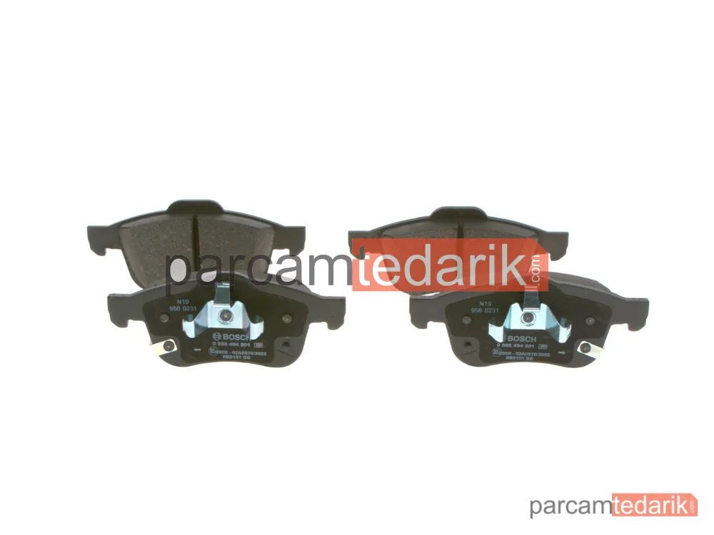 BOSCH 0986494801 | Fren Balatası (Ön) — Fiat 500L
