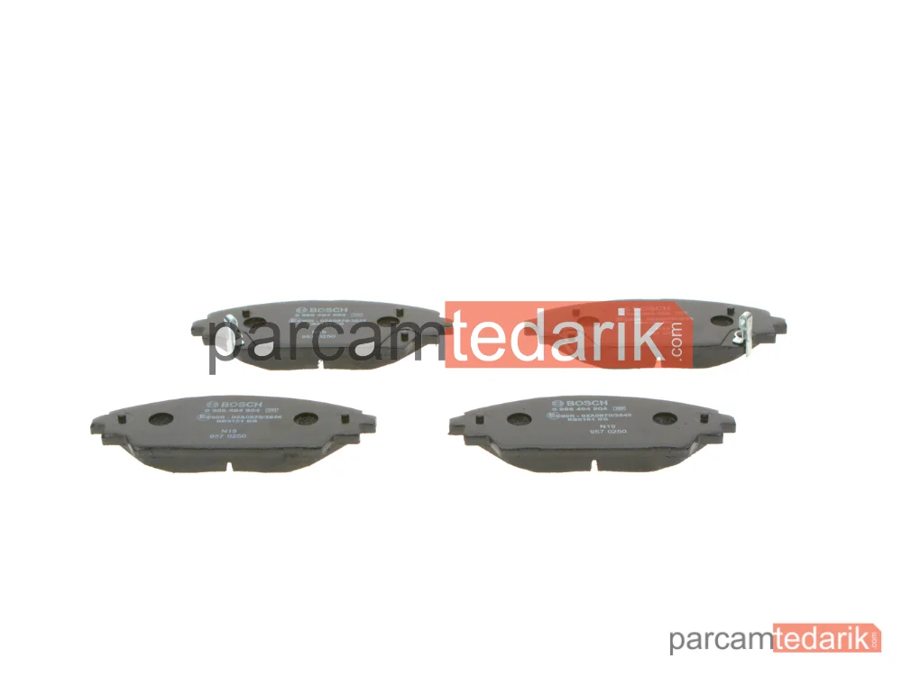 BOSCH 0986494804 | Fren Balatası (Ön) — Mazda CX-30, Mazda CX-3, Mazda 3