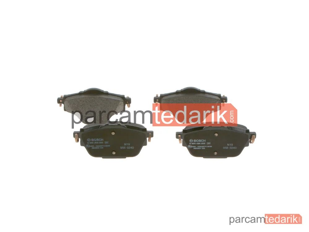 BOSCH 0986494805 | Fren Balatası (Arka) — Peugeot 308 II, Peugeot 308 SW II, Peugeot 5008 II
