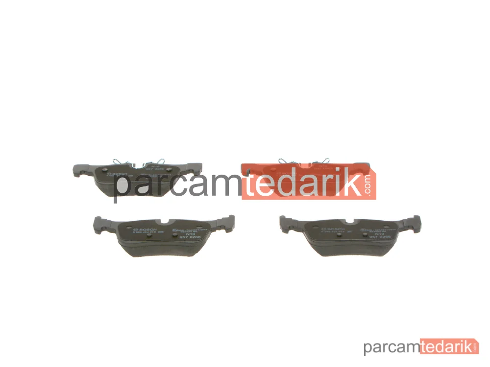BOSCH 0986494812 | Fren Balatası (Arka) — BMW X2, BMW X1, BMW 2 Active Tourer