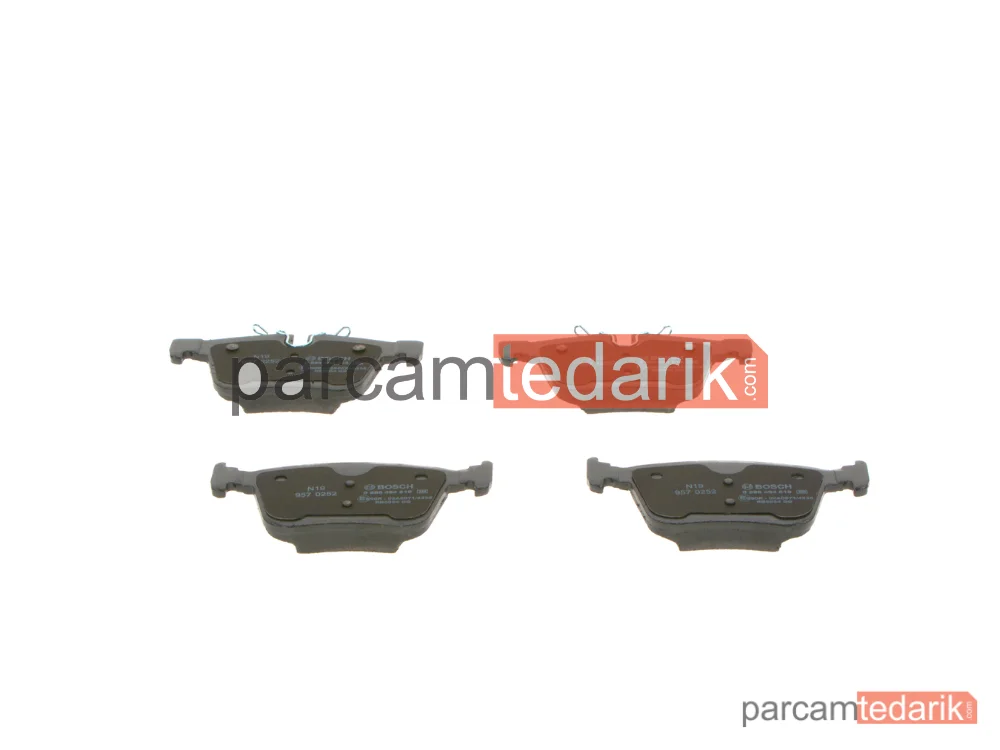 BOSCH 0986494819 | Fren Balatası (Arka) — Volvo S90 II, Volvo V90 II, Volvo XC60 II
