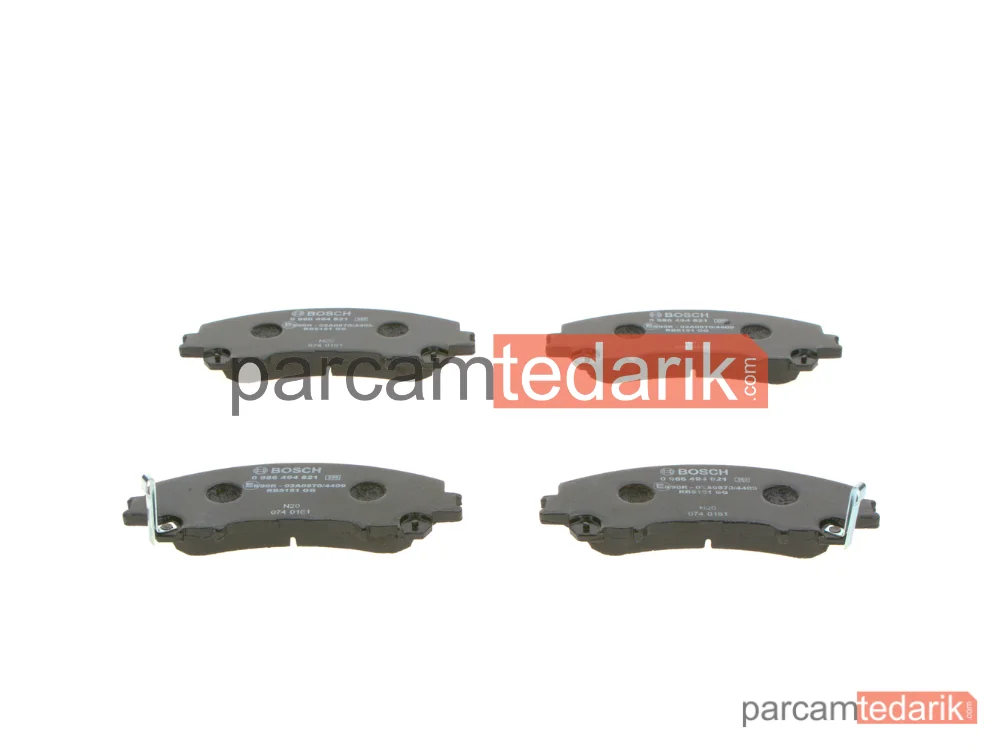 BOSCH 0986494821 | Fren Balatası — Nissan X-Trail III, Infiniti Q50, Renault Koleos II
