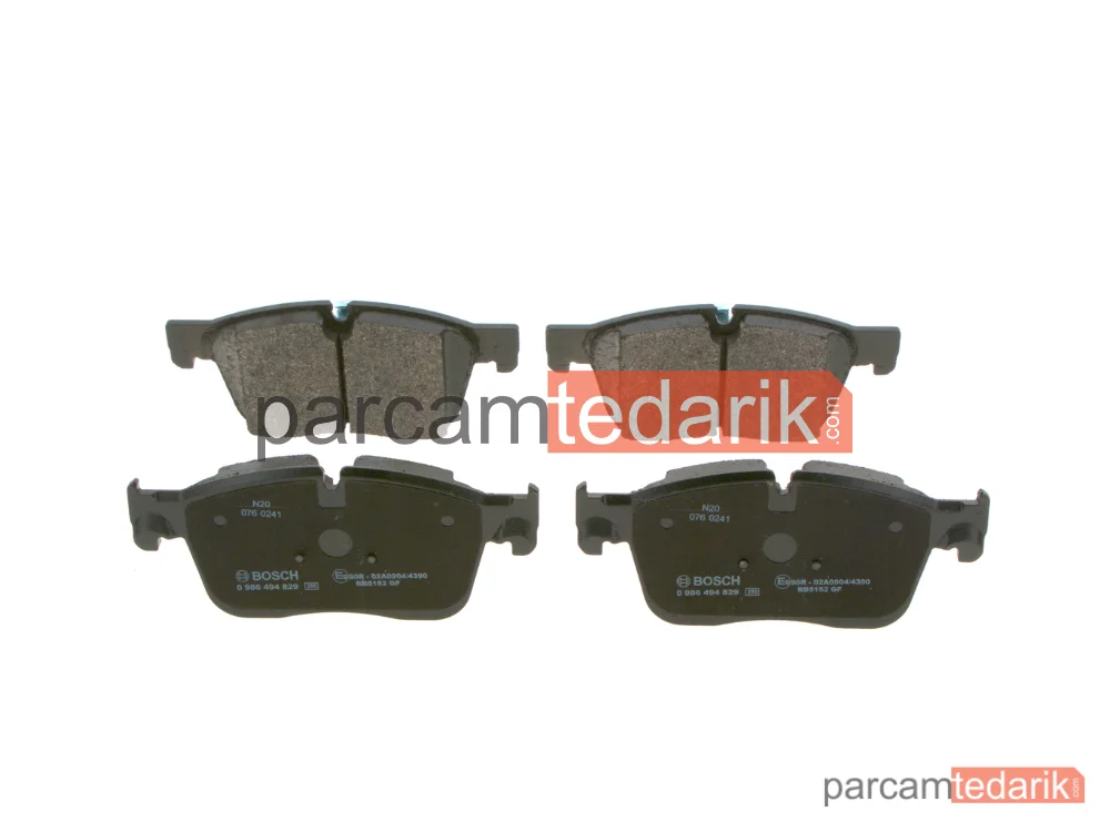 BOSCH 0986494829 | Fren Balatası (Ön) — Jaguar XF Sportbrake, Land Rover Range Rover Velar, Jaguar XE