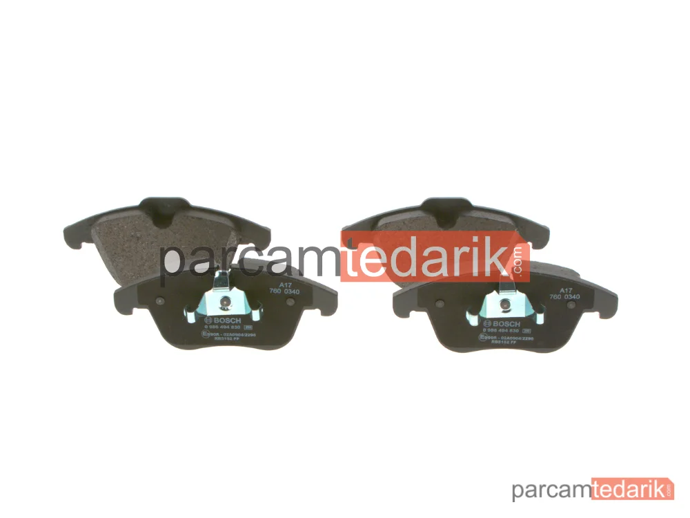 BOSCH 0986494830 | Fren Balatası (Ön) — Jaguar XE
