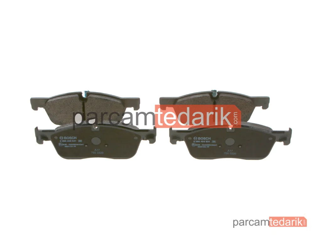 0986494831 | Fren Balatası (Ön) — Land Rover Range Rover Velar, Jaguar XE, Jaguar XF Sportbrake