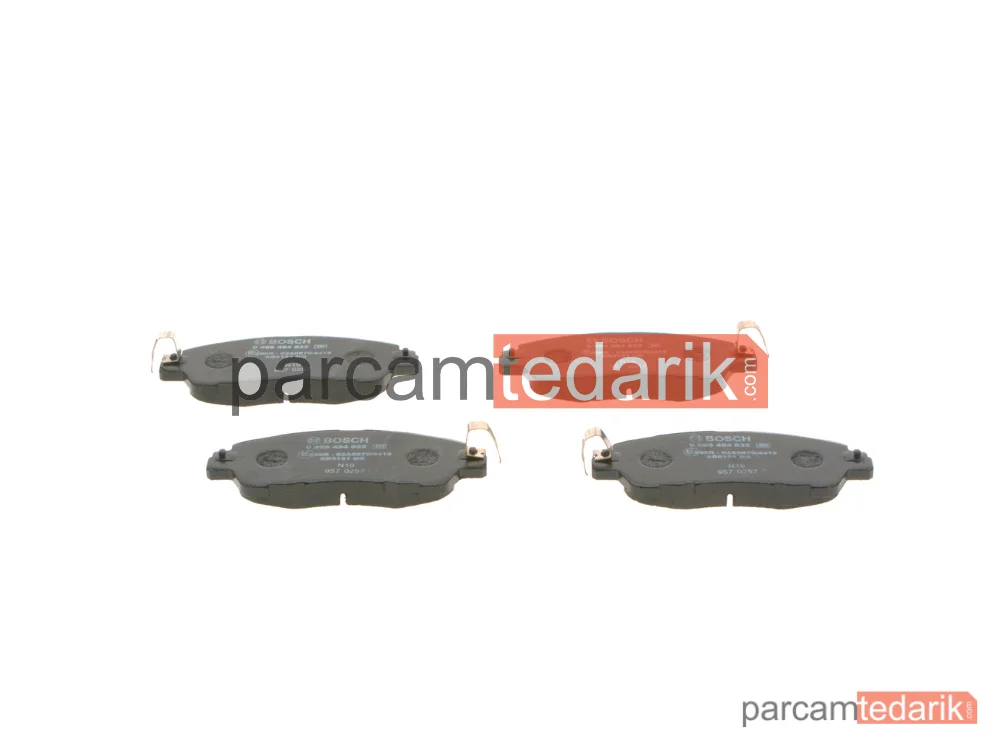 BOSCH 0986494832 | Fren Balatası (Ön) — Mazda 2