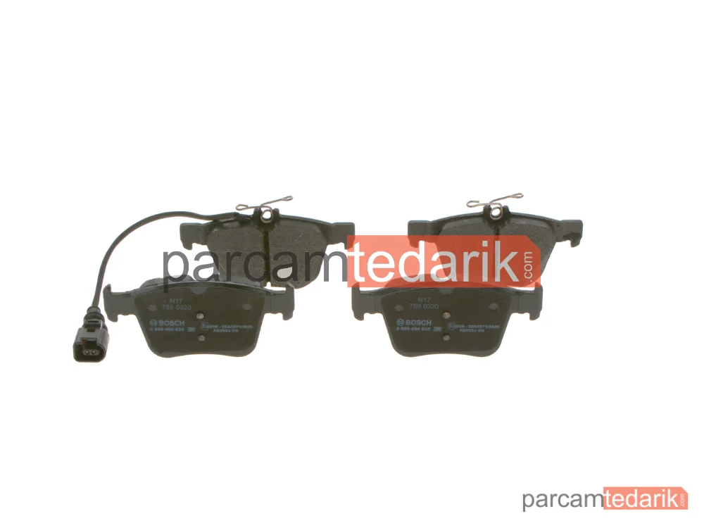0986494835 | Fren Balatası (Arka) — Audi A3, Audi A3 Limousine, Audi Q3
