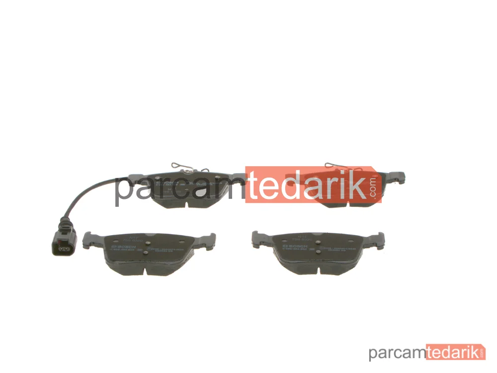 BOSCH 0986494835 | Fren Balatası (Arka) — Audi A3, Audi A3 Limousine, Audi Q3