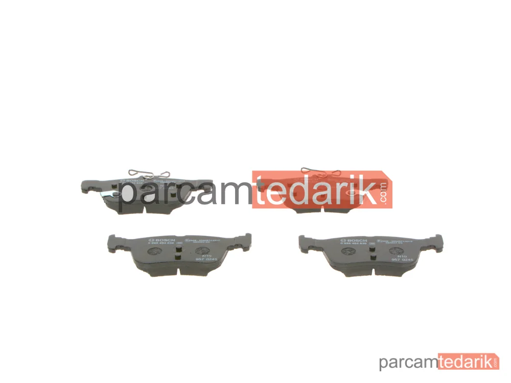 BOSCH 0986494839 | Fren Balatası (Arka) — Ford Focus IV, Ford Kuga II, Ford Galaxy III