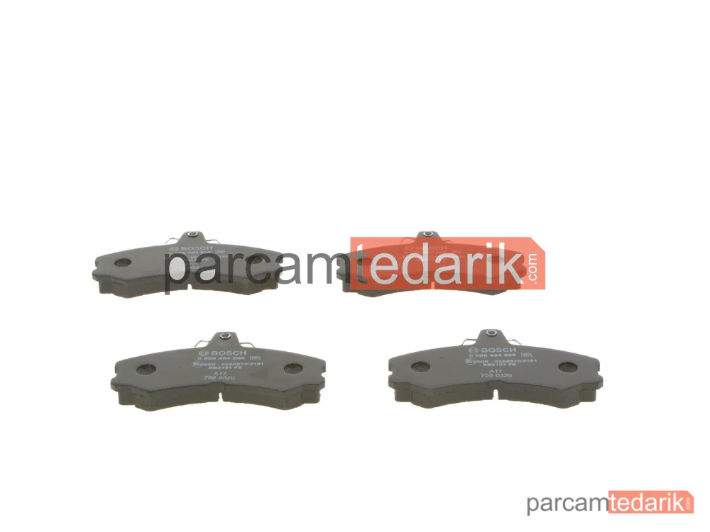 BOSCH 0986494866 | Fren Balatası (Ön) — Iveco Massif Pick-Up
