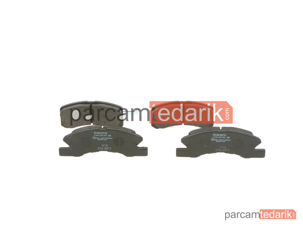 BOSCH 0986494878 | Fren Balatası (Ön) — Mitsubishi Mirage / Space Star VI, Mitsubishi Mirage VI