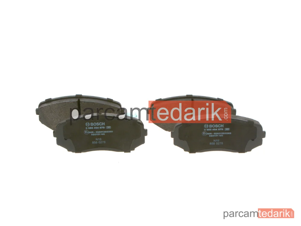 BOSCH 0986494879 | Fren Balatası (Ön) — Mazda CX-7