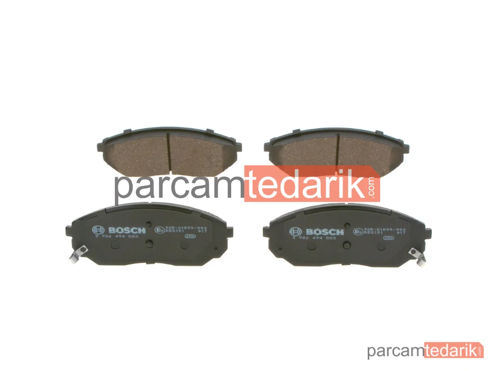 0986494883 | Fren Balatası — Honda Accord VII, Honda Civic IX
