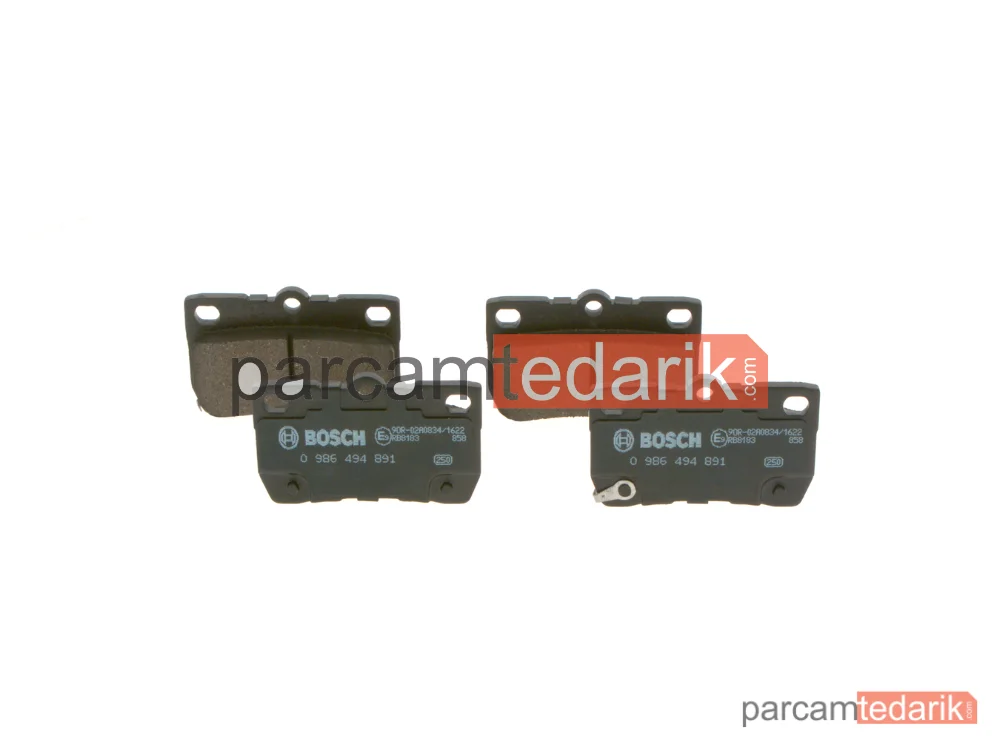 BOSCH 0986494891 | Fren Balatası (Arka) — Lexus IS II, Lexus GS