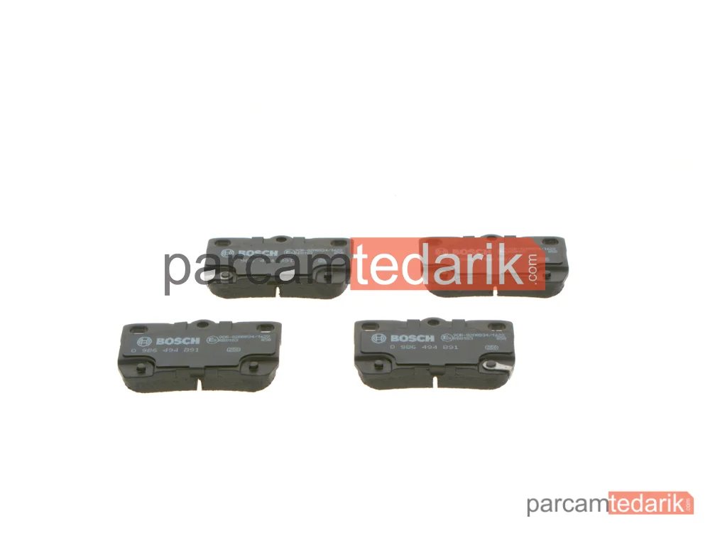 BOSCH 0986494891 | Fren Balatası (Arka) — Lexus IS II, Lexus GS