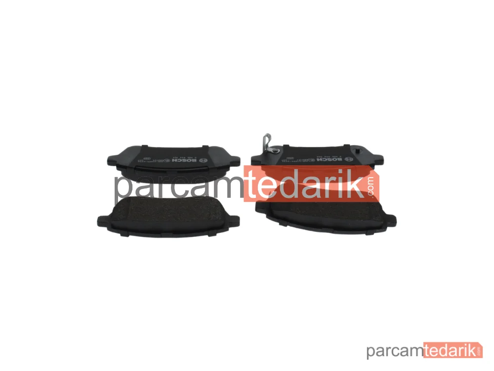 BOSCH 0986494904 | Fren Balatası (Ön) — Suzuki Baleno, Suzuki Swift IV, Suzuki Swift V