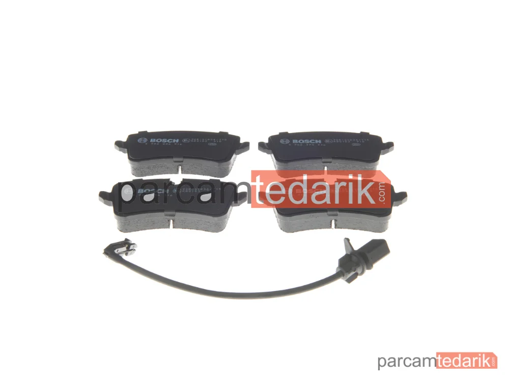 BOSCH 0986494916 | Fren Balatası (Arka) — Audi A7, Audi A6 Allroad C7, Porsche Macan