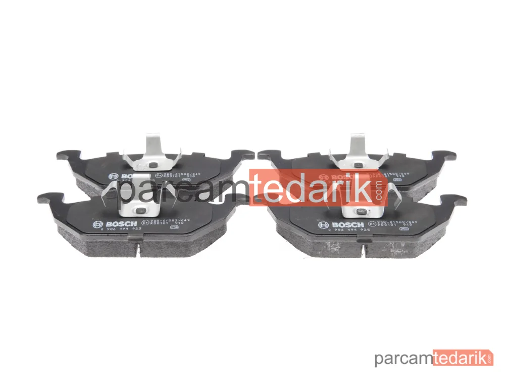 BOSCH 0986494925 | Fren Balatası — VW Golf IV