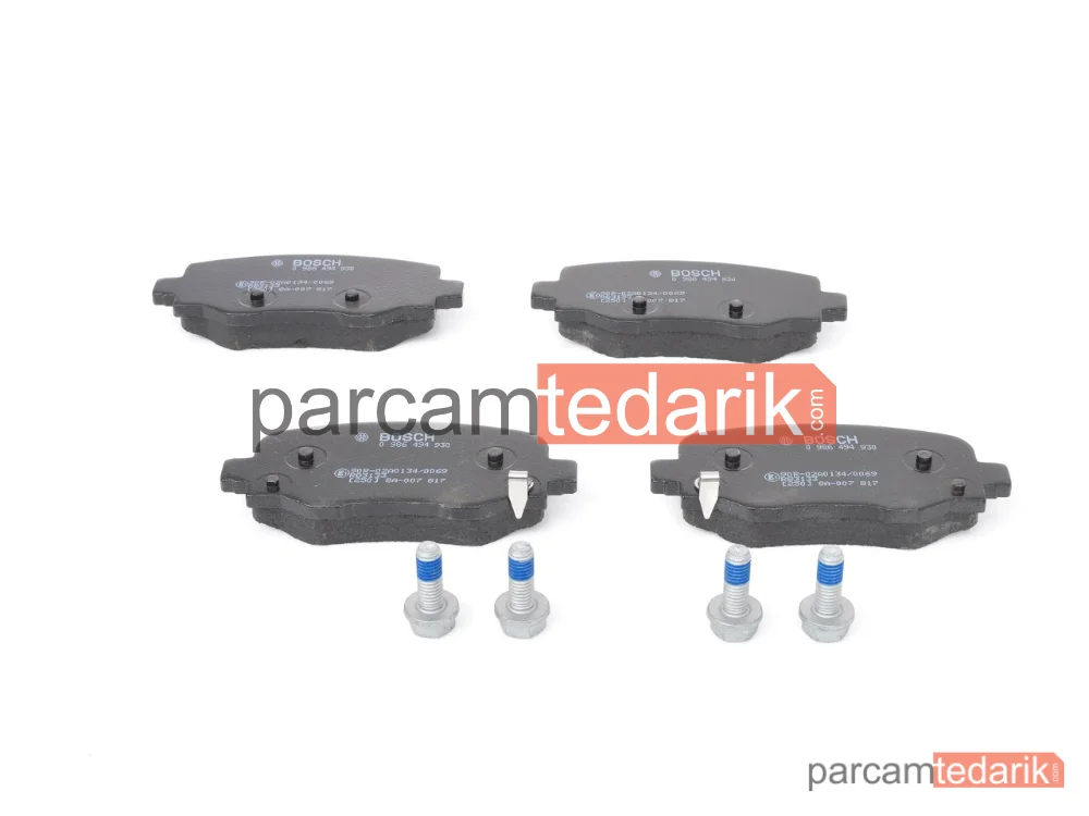 BOSCH 0986494930 | Fren Balatası (Arka) — Fiat 500X, Jeep Renegade Suv