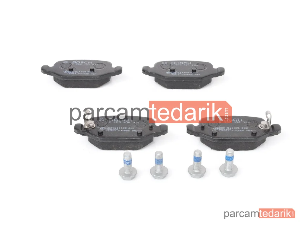BOSCH 0986494934 | Fren Balatası (Arka) — Fiat 500L