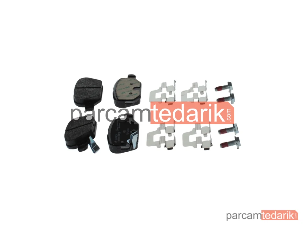 BOSCH 0986494935 | Fren Balatası (Arka) — Fiat Panda