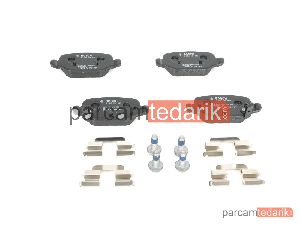 BOSCH 0986494935 | Fren Balatası (Arka) — Fiat Panda