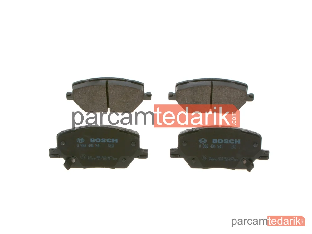 0986494941 | Fren Balatası (Ön) — Fiat 500X, Jeep Renegade Suv, Jeep Compass