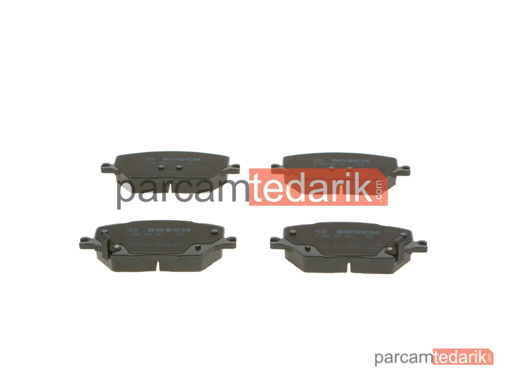 BOSCH 0986494941 | Fren Balatası (Ön) — Fiat 500X, Jeep Renegade Suv, Jeep Compass