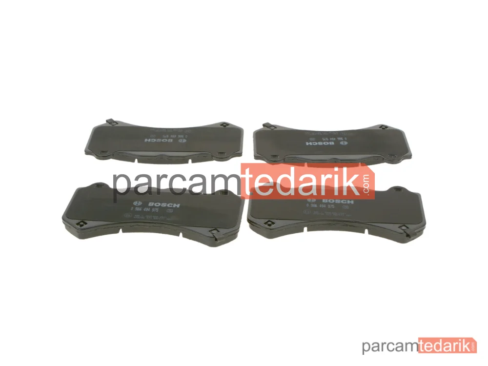 BOSCH 0986494975 | Fren Balatası (Ön) — Jeep Grand Cherokee IV, Nissan Gt-R, Chevrolet Corvette