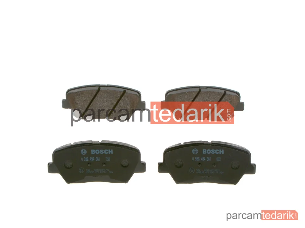 BOSCH 0986494981 | Fren Balatası (Ön) — Hyundai Nexo