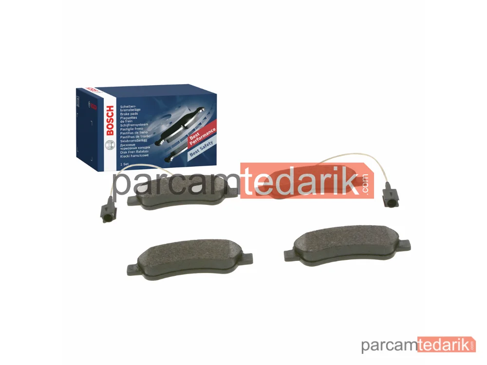 Fren Balatası (Arka) — Citroen Jumper III, Peugeot Boxer, Fiat Ducato - 0986494994