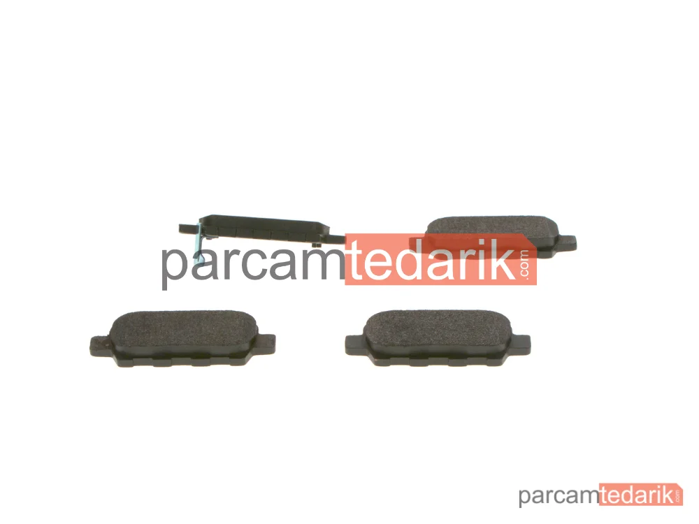 BOSCH 0986495089 | Fren Balatası (Arka) — Nissan Qashqai I, Nissan X-Trail II, Renault Koleos I