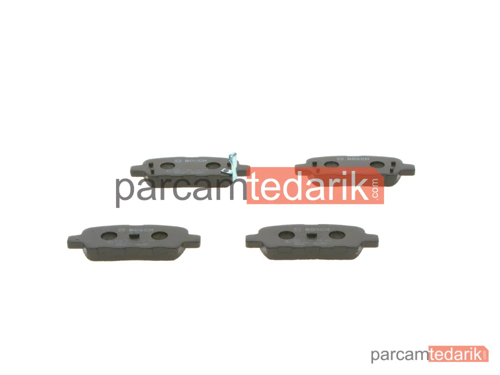 BOSCH 0986495089 | Fren Balatası (Arka) — Nissan Qashqai I, Nissan X-Trail II, Renault Koleos I