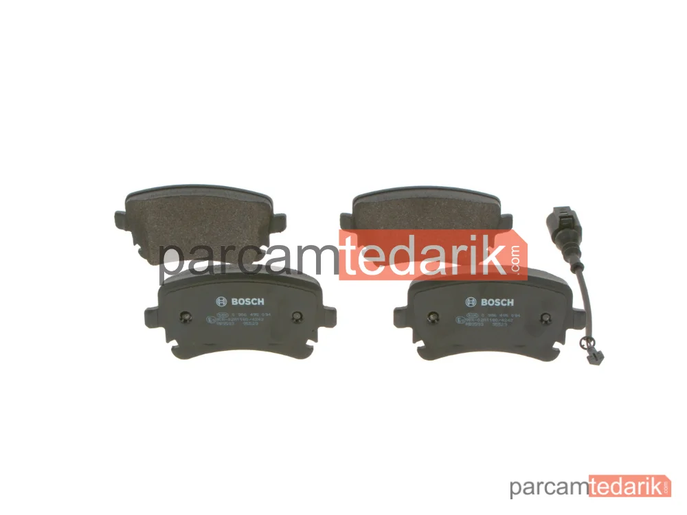 BOSCH 0986495094 | Fren Balatası (Arka) — VW Transporter T5, VW Transporter T6 / Caravelle T6, VW Transporter T6