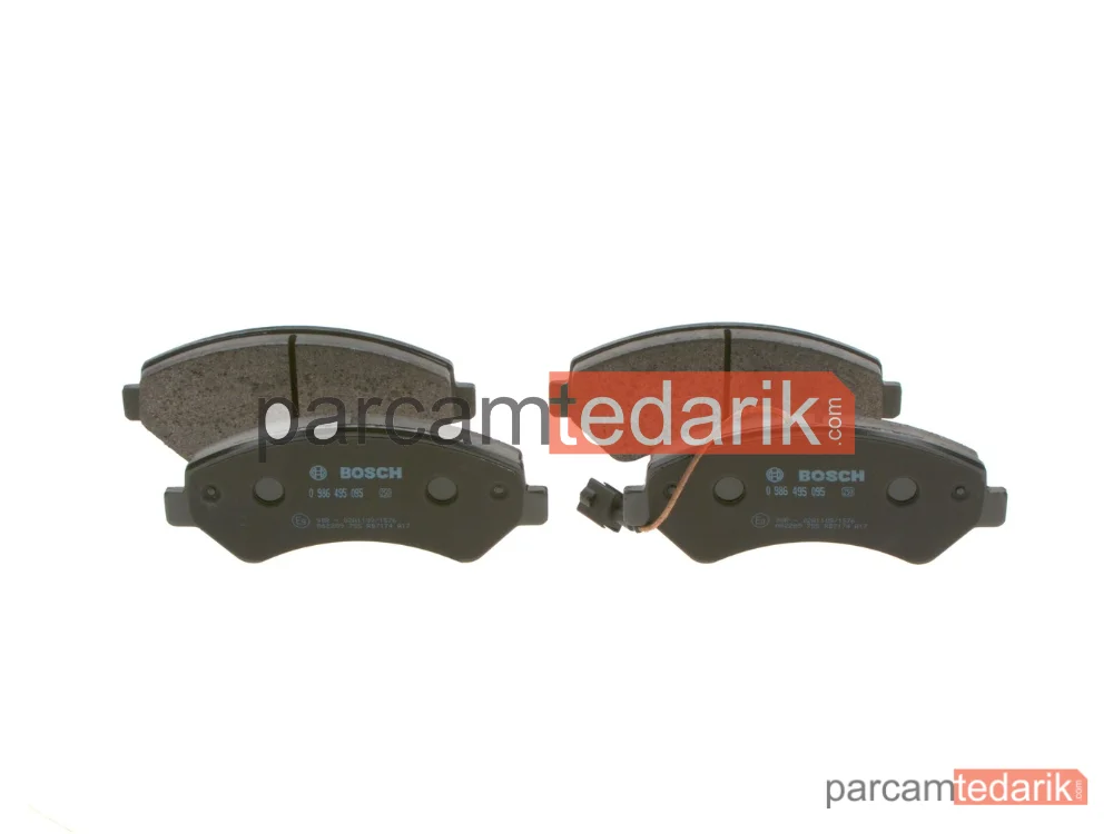 BOSCH 0986495095 | Fren Balatası (Ön) — Citroen Jumper III, Fiat Ducato, Peugeot Boxer