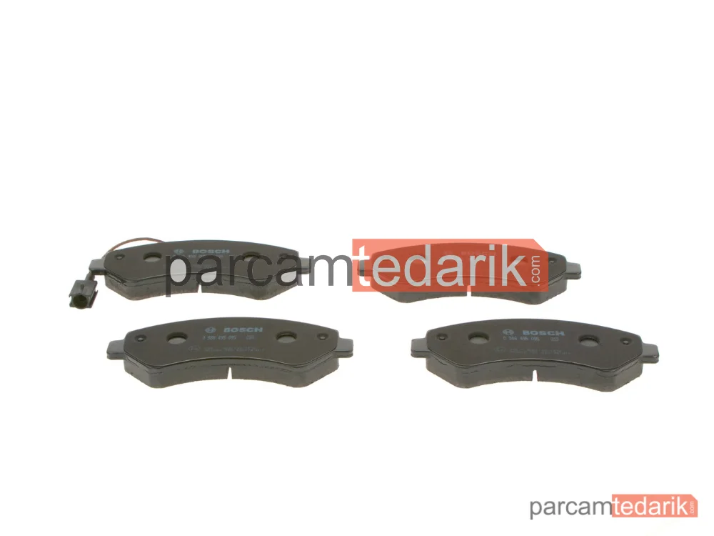 BOSCH 0986495095 | Fren Balatası (Ön) — Citroen Jumper III, Fiat Ducato, Peugeot Boxer